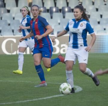 Victoria del Barcelona en el derbi contra el Espanyol