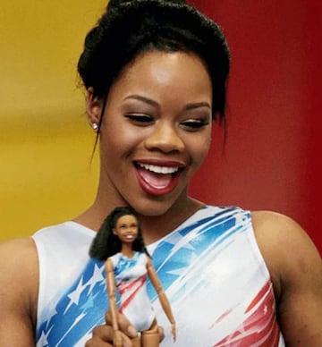 Esta gimnasta estadounidense hizo historia en Londres 2012, cuando logró la medalla de oro en gimnasia artística tanto en la competición individual como por equipos. Hasta el momento, ninguna afroamericana había conseguido un oro en esta disciplina durante unos Juegos a título individual. De hecho, su gesta inspiró una película en 2014: 'The Gabby Douglas Story'. Además, tiene varios libros en el mercado. Repitió el oro por equipos en Río 2016, aunque últimamente su nombre ha vuelto a los medios tras confesar que había sido una de las víctimas de los abusos sexuales del doctor Larry Nassar.