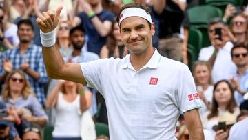 Roger Federer tras su victoria ante Cameron Norrie en tercera ronda de Wimbledon 2021
