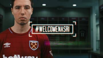 West Ham de Manuel Pellegrini oficializa la llegada de Nasri