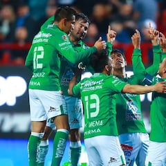 León vence a Xolos en ida de cuartos de final del Clausura 2019