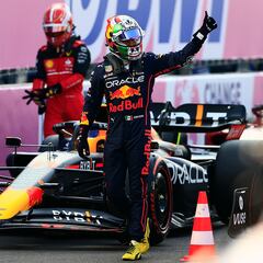 Checo Pérez, por su décimo podio en el año en el GP de México