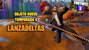 Lanzadeltas en Fortnite Temporada 4: qu&eacute; es y d&oacute;nde encontrarlo