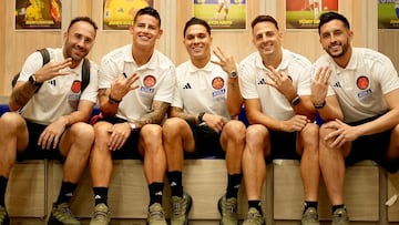 Ospina, Vargas, Arias, James y Juanfer, los cinco que clasifican a su tercer mundial