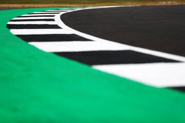 Piano de la pista de Silverstone.