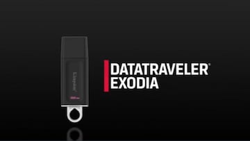 Memoria flash USB 3.2 Kingston DataTraveler Exodia DTX de 128 GB