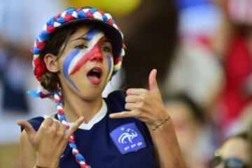 Las imágenes del Ecuador-Francia