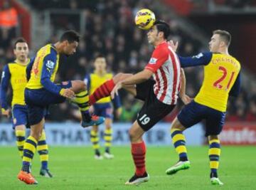 Arsenal cayó frente al Southampton por la Premier League. 