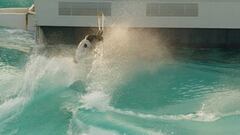 El increíble Backflip sobre agua de un esquiador francés: genial