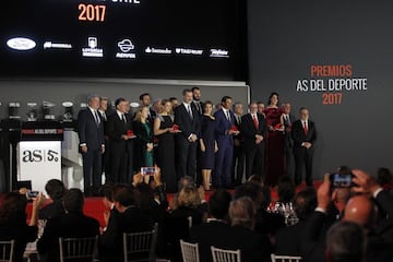 Los premiados de As 2017.