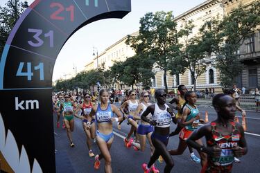 Nacional etope en la maratn 
