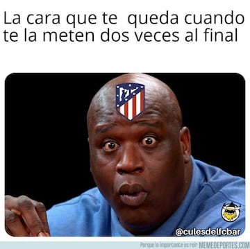 Los mejores memes el Barcelona-Atlético y la roja a Diego Costa