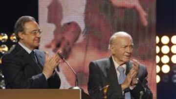 <b>PREMIOS DE PRESTIGIO. </b>Di Stéfano recibió el galardón a la Trayectoria Deportiva en la anterior edición, que se celebró en 2010.