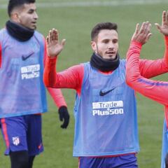 Simeone repetirá ante el Sevilla con Saúl como lateral izquierdo