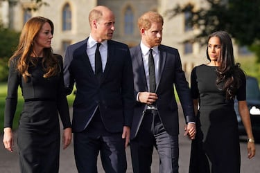 Adis a la tregua: as quiere Kate Middleton evitar que Meghan Markle le arruine la Navidad