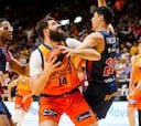 El Baskonia resiste y se lleva el factor cancha al Buesa