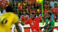 Katongo mete a Zambia en cuartos como primera