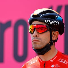 La llegada del Giro al Etna en imágenes