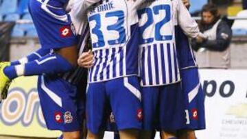 <b>OPTIMISMO. </b>Los veteranos del Deportivo están seguros que el equipo esquivará el peligro del descenso a Segunda.