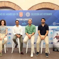 La AFE presenta un nuevo partido benéfico de leyendas: Xavi, Marchena, Tamudo, Mista...