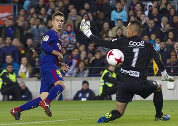 Gol 4-0 de Denis Suárez