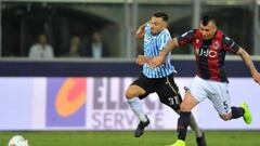 Medel fue titular en agónica victoria del Bologna ante Spal