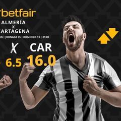 UD Almería vs. FC Cartagena: horario, dónde ver, pronósticos y clasificación