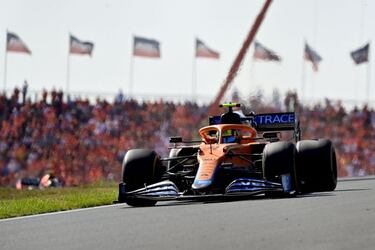GP de Países Bajos abrió un nuevo capítulo en la rivalidad Checo Pérez-Norris