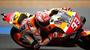 Márquez busca otra pole más en Tailandia.