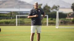 Gutiérrez lideró su primer entrenamiento en Universitario