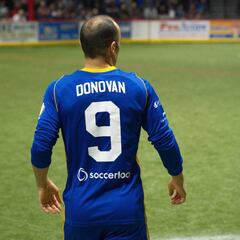Donovan scores a double with San Diego in the MASL