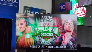 Cartel completo para Triplemania XXXI Ciudad de México