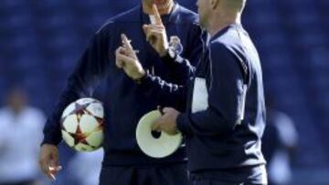 Julen Lopetegui, en un entrenamiento del Oporto.