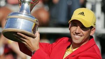 <B>A LO GRANDE. </B>Sergio ha vuelto al circuito europeo con una gran victoria en el Masters.