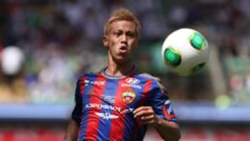 Keisuke Honda es nuevo jugador del Mil&aacute;n.