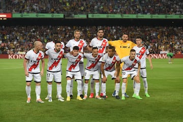 Once inicial del Rayo Vallecano