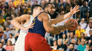17/06/16 BALONCESTO PARTIDO LIGA ACB LIGA ENDESA
PLAYOFF PLAY OFF SEGUNDO PARTIDO
BARCELONA - REAL MADRID
SAMARDO SAMUELS WILLY HERNANGOMEZ