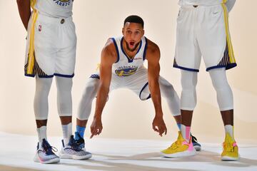 Stephen Curry de los Golden State Warriors.