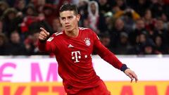 Mes de magia: James, candidato a jugador de marzo en Alemania