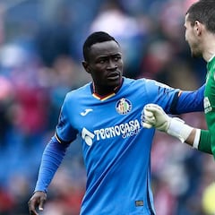 Djené, una baja muy sensible para Bordalás