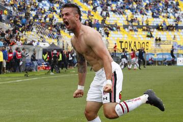 Las imágenes del agónico triunfo de Colo Colo sobre Everton