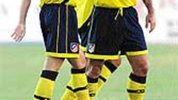 <B>GOLEADORES</B>. Torres, en dos ocasiones, y Javi Moreno marcaron ayer.