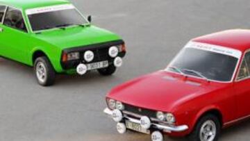 Los coches históricos, estrellas.