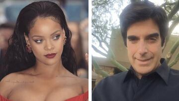 Rihanna le pide a David Copperfield que le devuelva la virginidad y &eacute;l le responde. Foto: Instagram