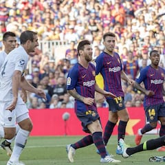 Es caviar beluga: el amago previo al golazo de Messi de vaselina