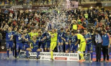 El Inter Movistar campeón de la Copa de España.