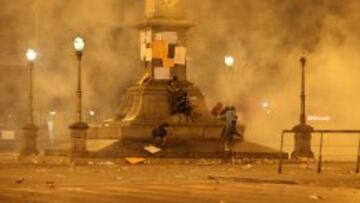 Siete heridos y 24 detenidos en los incidentes de Belo Horizonte