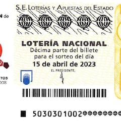 Lotería Nacional: comprobar los resultados del sorteo de ayer, sábado 15 de abril
