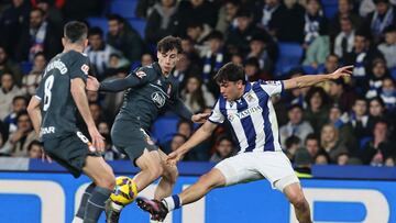 Imagen del Real Sociedad-Espanyol del pasado mes de febrero.