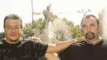 <b>UNIDOS. </b>Fernando Romero (izquierda) formaba parte de la Comisión Gestora; Raúl López (derecha), de la Federación de Peñas. Ambas se han unido en la Agrupación de Peñas.